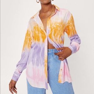 Nasty Gal - Tie Dye Shirt